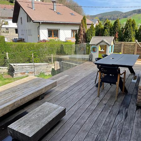 Joli Logement Avec Terrasse La Cigale 6 A 8 Personnes Orbey Kültér fotó
