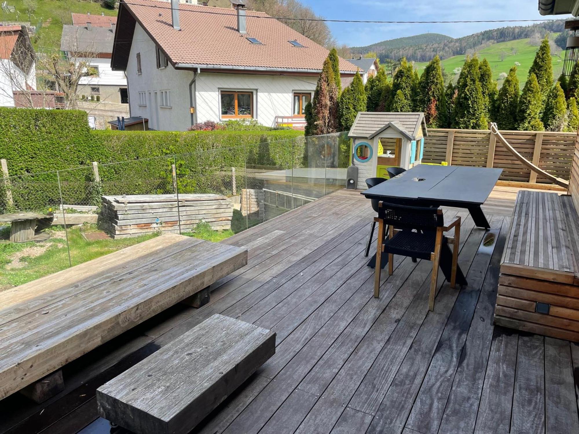 Joli Logement Avec Terrasse La Cigale 6 A 8 Personnes Orbey Kültér fotó